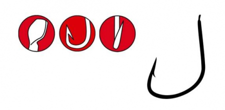 Carlige pescuit stationar - CARLIGE GAMAKATSU A1 TEAM FEEDER FINE, NR 16, 15 BUC / PLIC