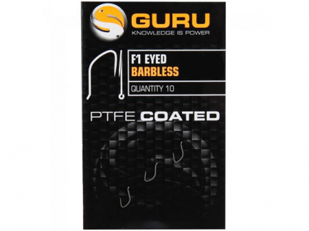 Carlige crap - CARLIG F1 EYED BARBLESS NR.14 10BUC/PL