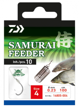 Carlige pescuit stationar - CARLIGE LEGATE DAIWA SAMURAI FEEDER NR.6/10BUC