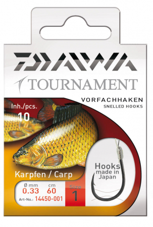 Carlige pescuit stationar - CARLIGE LEGATE DAIWA TOURNAMENT CRAP NR.6/10BUC