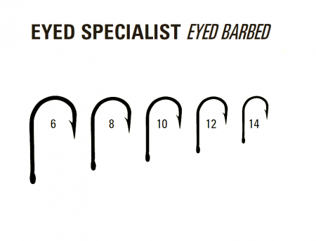 CARLIGE MUSTAD BN. OCHET EYED SPECIALIST, NR 12, 10 BUC / PLIC [1]