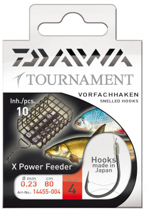 Carlige pescuit stationar - CARLIGE LEGATE DAIWA TOURNAMENT FEEDER NR.6/10BUC