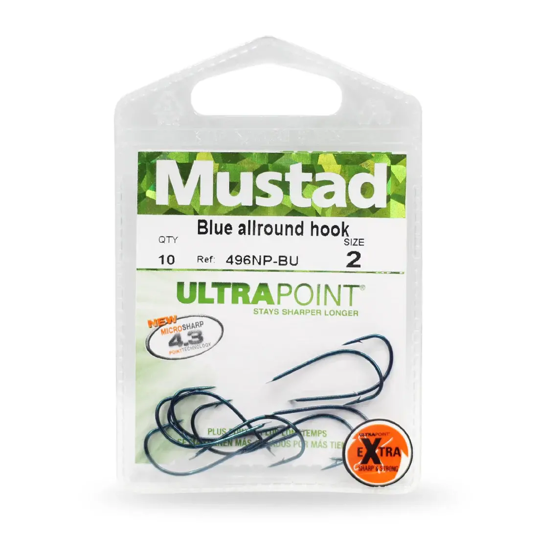 Carlige forjate Mustad Ultrapoint revers bleu [1]