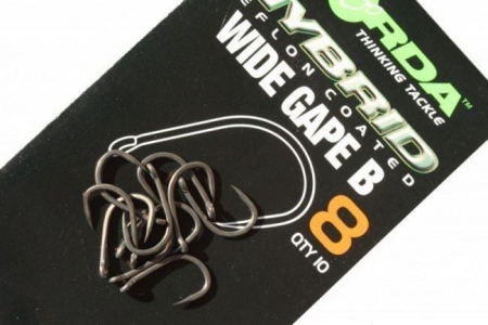 Carlige crap - CARLIGE KORDA WIDE GAPE BARBLESS NR.1, 10 BUC / PLIC