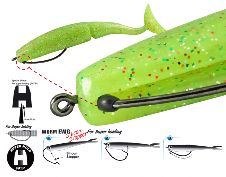 CARLIGE OFFSET FORJATE GAMAKATSU STOPPER BL 5 BUC / PLIC, NR 2 [1]