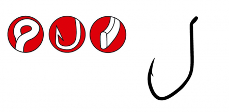 Carlige speciale rapitori - Carlige forjate Gamakatsu pentru somn LS-4644F