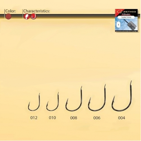 Carlige pescuit stationar - CARLIGE FEEDER GAMAKATSU G-M STRONG BR 10 BUC / PLIC, nr.10