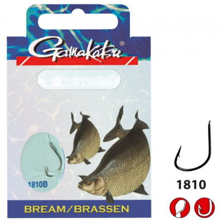 SPORTURI - CARLIGE LEGATE GAMAKATSU BREAM FEEDER 0,16MM 10BUC/PL, NR 10