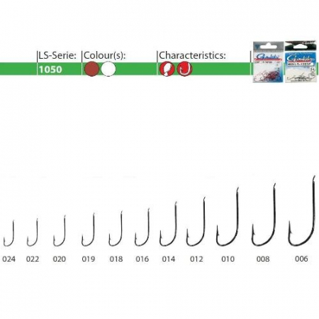 Carlige pescuit stationar - CARLIGE GAMAKATSU LS-1050N NI 25 BUC / PLIC, nr.20