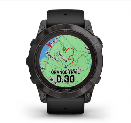 CEAS GARMIN FENIX 7 PRO SAPPHIRE SOLAR DLC CARB.GRAY TI/BLACK 51MM [6]