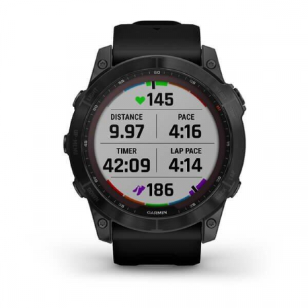 CEAS GARMIN FENIX 7X SAPPHIRE SOLAR BLACK TITAN/BLAKE 51MM [8]