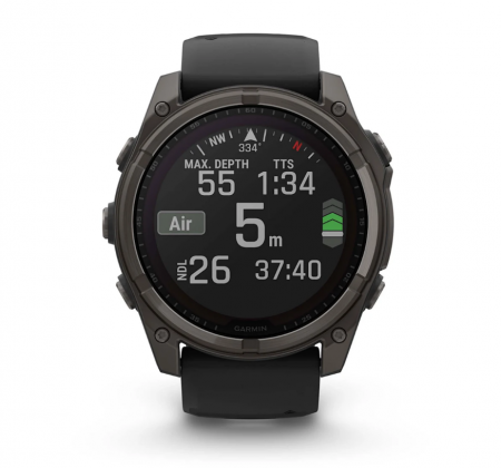 CEAS GARMIN FENIX 8 SOLAR SAPPHIRE CARBON GREY TI/BLACK 51MM EM [7]