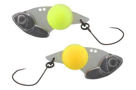 Cicade - CICADA JACKALL KURO BALL β 2,5 GRAME, W GLOW ORANGE/CHARTREUSE