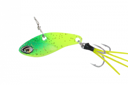 Pescuit la rapitori - CICADA JACKALL NANOVIB 1,0 GRAME, GLOW CHART