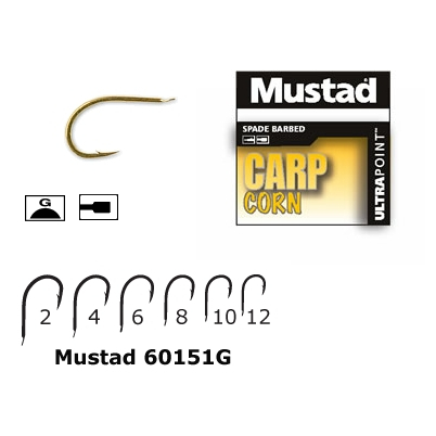 Carlige pescuit stationar - Carlige forjate aurii Mustad, cioc papagal, nr 10, 10 buc / plic