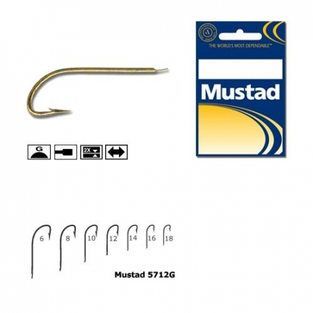 SPORTURI - CARLIGE MUSTAD CRISTAL, AURII, FINE, TIJA LUNGA, NR 14, 10 BUC / PLIC