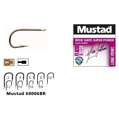 SPORTURI - CARLIGE MUSTAD LONG POINT AS05, NR 14, 10 BUC / PLIC