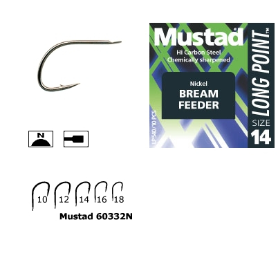 SPORTURI - CARLIGE MUSTAD 60332N NICHEL, LONG POINT AS10, NR 10, 10 BUC / PLIC