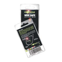 Carlige crap - CARLIGE KORDA WIDE GAPE NR.8, 10 BUC / PLIC