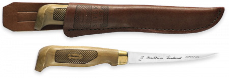 Cutite de vanatoare - CUTIT FILETAT MARTTIINI SUPERFLEX, CU TEACA, LAMA 100 MM