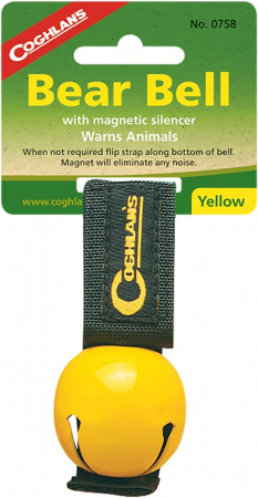 Sprayuri urs - Clopotel avertizare animale Coghlans galben