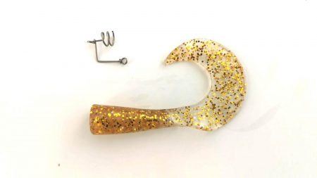 SPORTURI - COADA DE SCHIMB STRIKE PRO PENTRU WOLF TAIL JR GOLD GLITTER