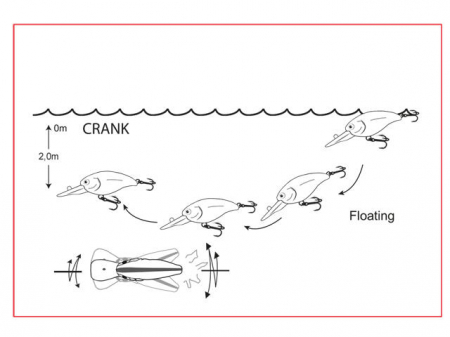 VOBLER CORMORAN CORF12 4CM/4,2G CARP [1]