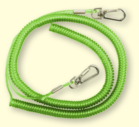 Alte accesorii - CORDON EXTENSIBIL SPIRALAT DAM SAFETY CU AGRAFE 90-250CM