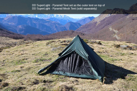 Cort 1 persoana DD Hammocks SuperLight Pyramid [3]