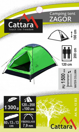 Cort 2 persoane Cattara Zagor [6]