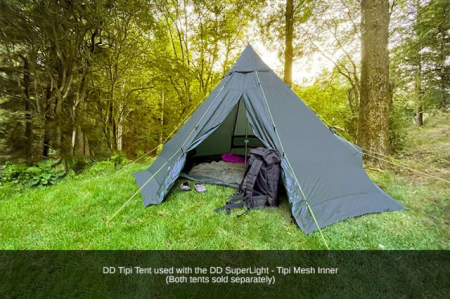 Cort 3 4 persoane DD Hammocks Tipi olive green [1]