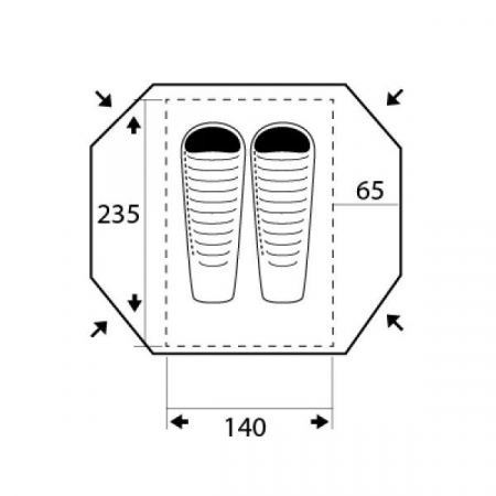 Cort Trimm Apolos DSL, 2 persoane [2]