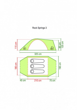 Cort Coleman Rock Springs 3 persoane [6]