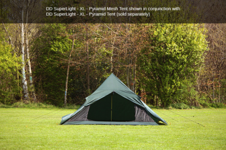 Cort DD Hammocks SuperLight Pyramid XL panza anti insecte [3]