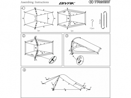 Cort Trimm Bivak, 2 Persoane [3]
