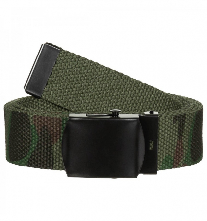 Sport & Activitati in aer liber - Curea camuflaj, lungime 130 cm, compozitie 80% bumbac 20% polyester