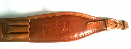 CUREA PIELE CARABINA LATA 3 POSTURI MARO [2]