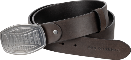 Curele - Curea piele Mauser dark brown