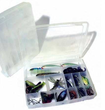 SPORTURI - CUTIE PLASTICA PANARO 14 COMPARTIMENTE 294X240X46 MM