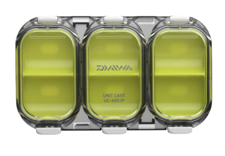 PESCUIT - Cutie accesorii pescuit Daiwa, 6 compartimente, 11 x 6.5 x 1.3 cm