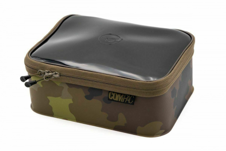 Genti pescuit - GEANTA SEMIRIGIDA PENTRU ACCESORII KORDA COMPAC 110 CAMO, 18.5X11.5X6 CM