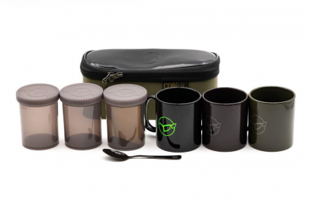 Bucatarie camping - SET CEAI KORDA COMPAC TEA BREW KIT, PENTRU 3 PERSOANE