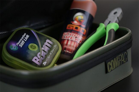 GEANTA SEMIRIGIDA PENTRU ACCESORII KORDA COMPAC 140 CAMO, 26X14X8 CM [2]