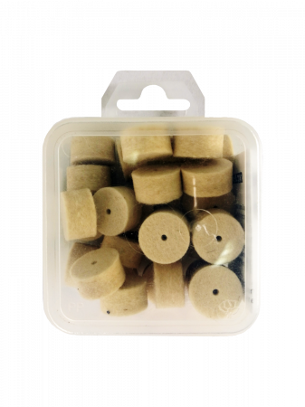 Cutie pelete lana pentru curatat teava calibru 16, 30 buc [1]