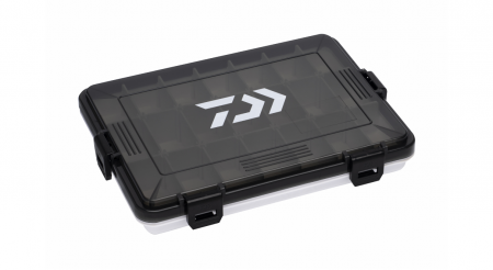 Bagajerie pescuit - Cutie Daiwa box SS SMOKE 21.7 x 16.4 x 3.3 cm