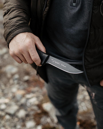 Cutit Marttiini Condor Trailblazer cu amnar, lama 11 cm, teaca piele [2]