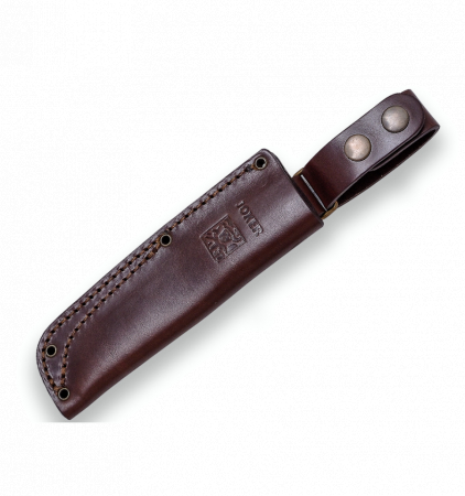 Cutit Joker BS9 Trampero lama 10 cm otel inox, maner din lemn maslin, teaca piele [2]