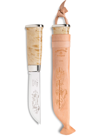 Cutite de vanatoare - Cutit Marttiini Lapp 240, lama 13 cm, teaca piele