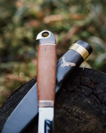 Cutit Marttiini Eagle, cu teaca piele si cutie cadou [3]