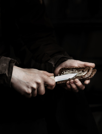 Cutit Marttiini Kateva, lama 75 mm, teaca piele [2]